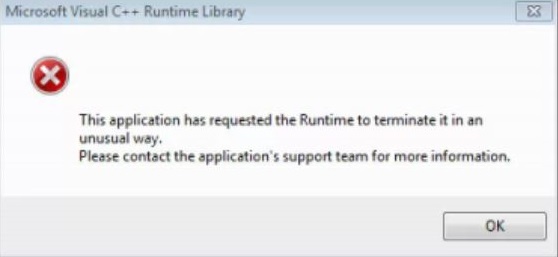 Ошибка Microsoft Visual c++ runtime. Microsoft Visual c++ runtime Library ошибка. Microsoft Visual c + + runtime ошибка. Ошибка Майкрософт визуал.